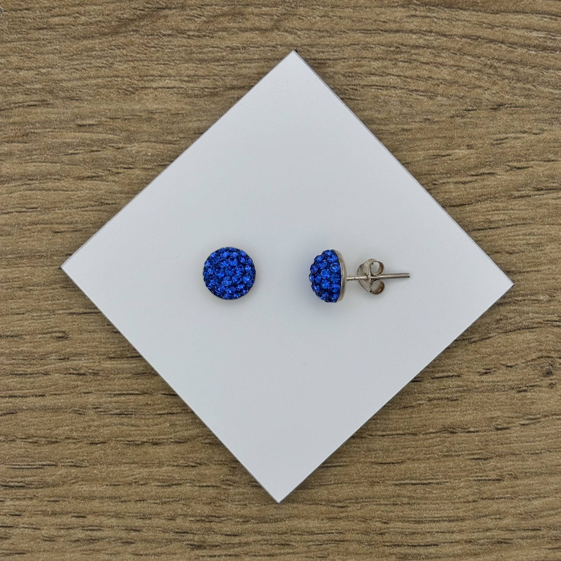 Swarovski köves ezüst fülbevaló