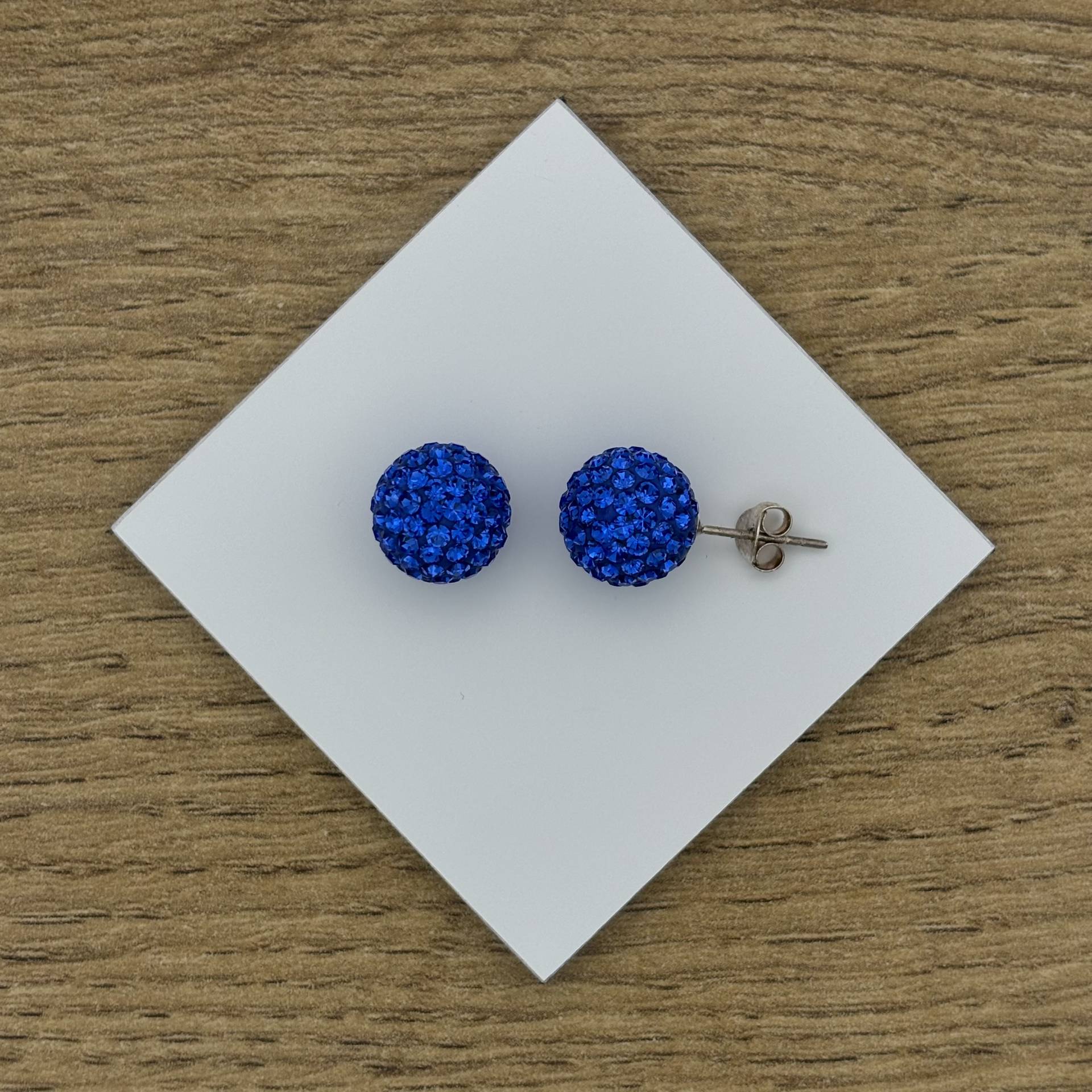 Swarovski köves ezüst fülbevaló